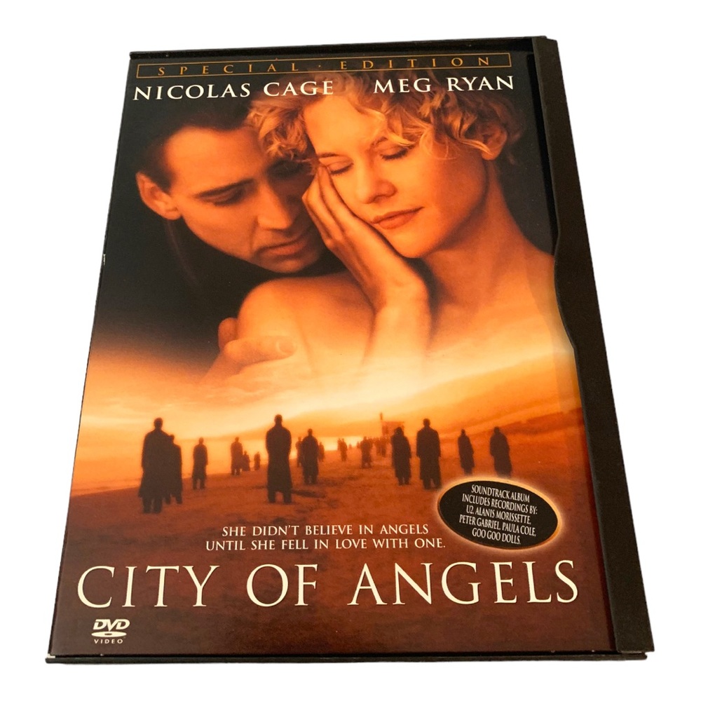 5/$25 City of Angels DVD Romance Movie Nicolas Cage & Meg Ryan Widescreen